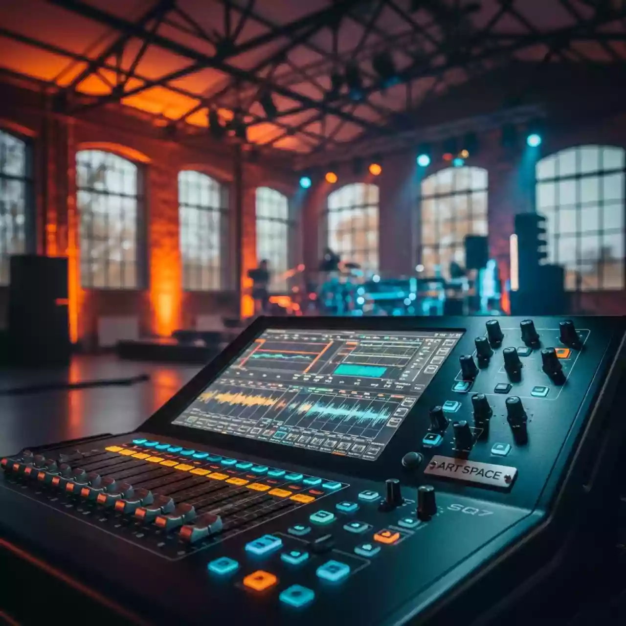 Аренда Микшерный пульт цифровой SQ7 на вилле «Анна» — ART SPACE