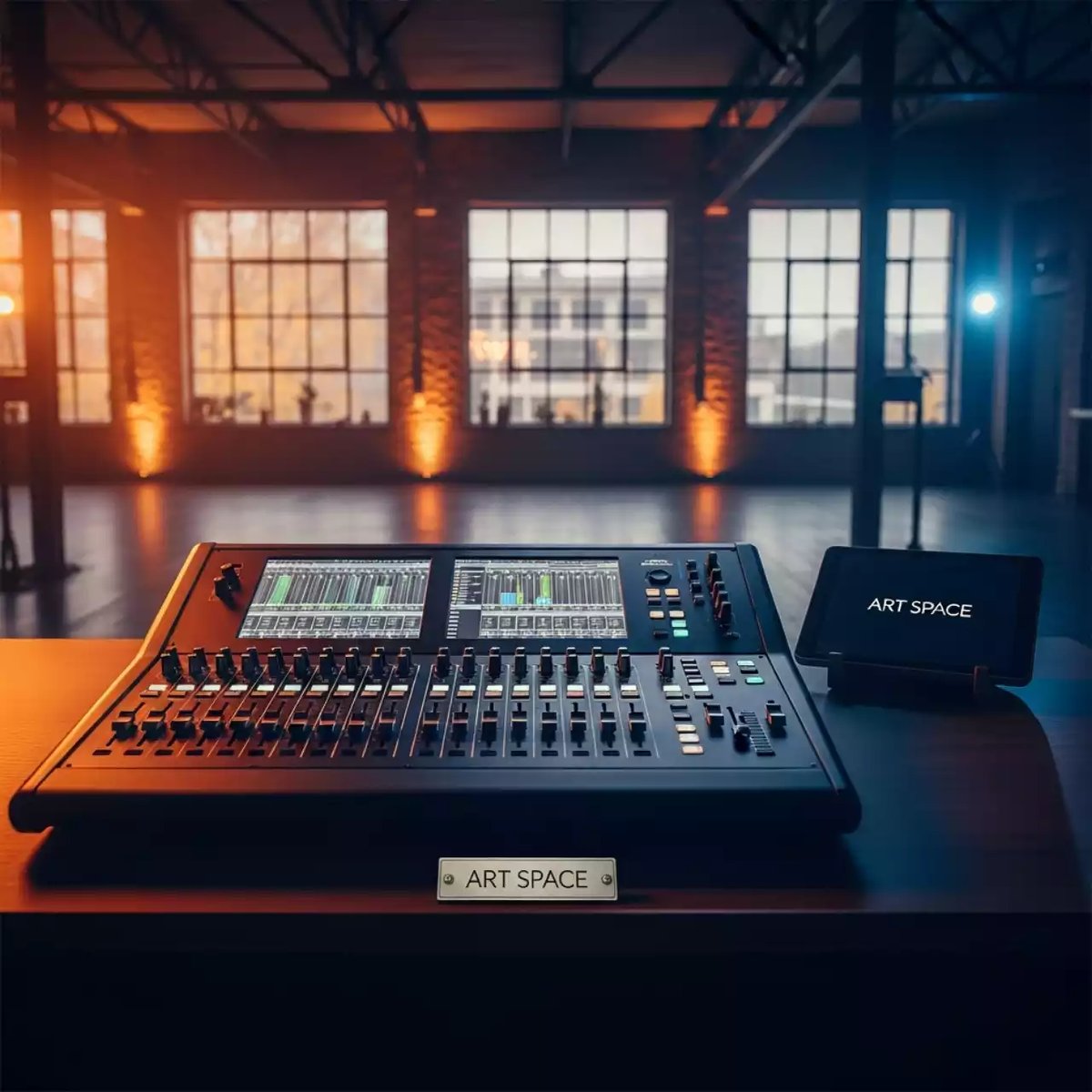 Аренда Микшерный пульт цифровой Yamaha M7CL 48 в Boutique Hotel PORTUM 1905 — ART SPACE