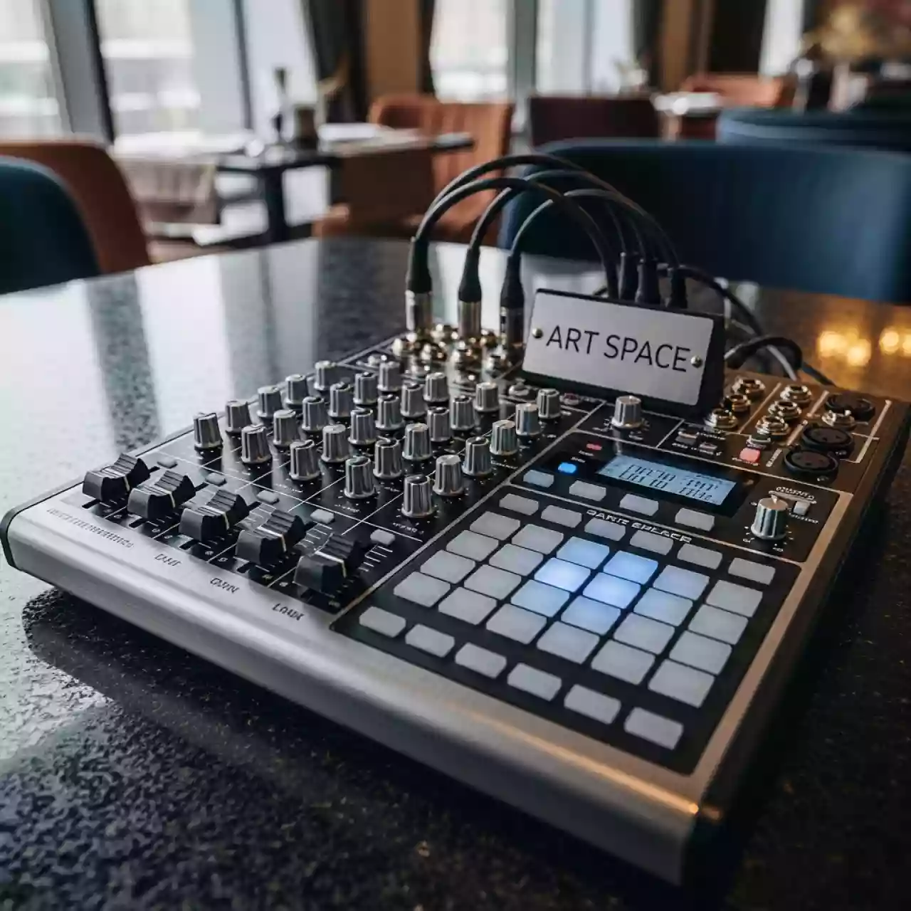 Аренда Микшерный пульт Gemini PS 812 Digital Sampling Audio Mixer в ресторане «Баран-Рапан» — ART SPACE