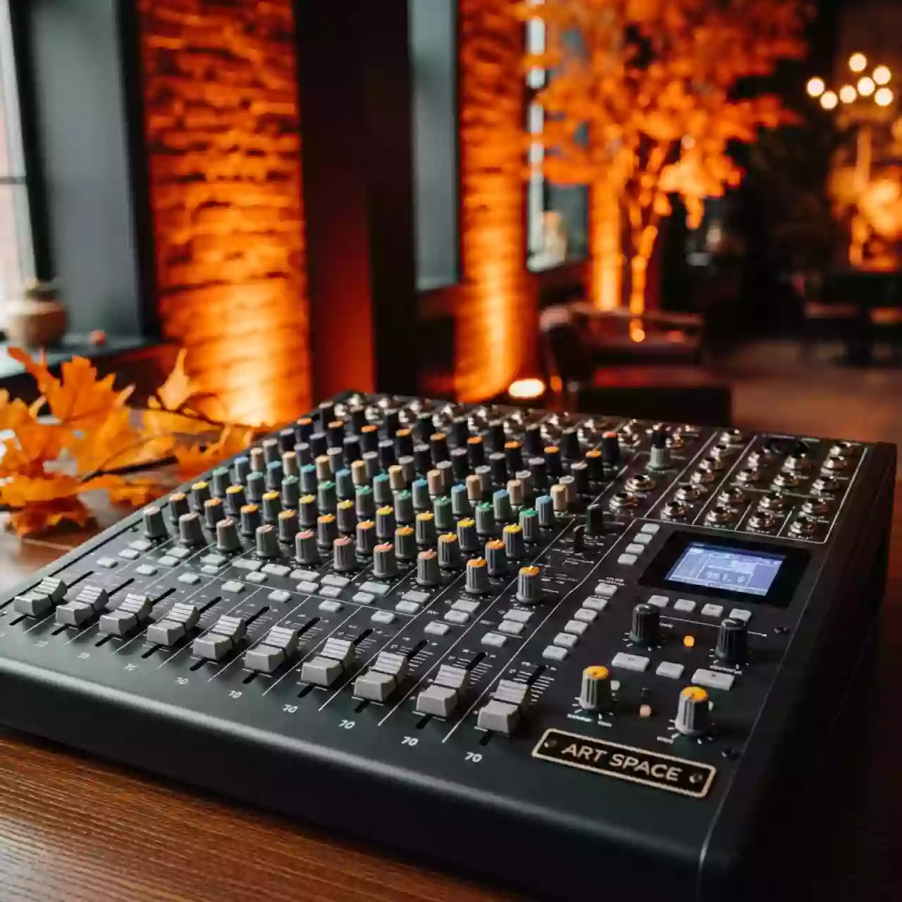 Аренда Микшерный пульт Yamaha MG12 4FX в ресторане «Магадан» — ART SPACE