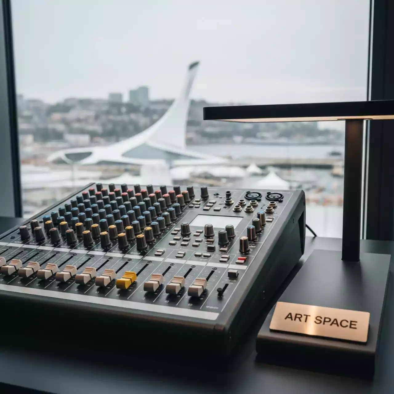 Аренда Микшерный пульт Yamaha MG 12XU на территории Морпорта Сочи — ART SPACE