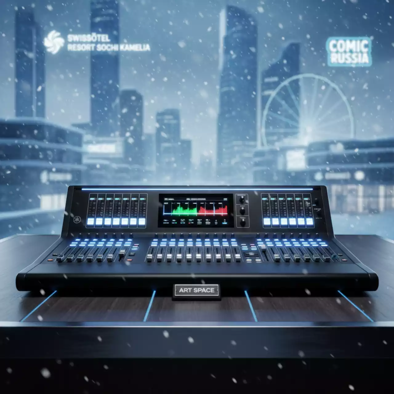 Аренда Микшерный пульт Yamaha MG 24 14FX в Swissôtel Resort Sochi Kamelia — ART SPACE