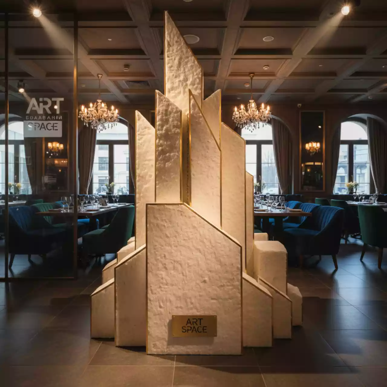 Аренда Минеральная вата ROCKWOOL ЛАЙТ БАТТС СКАНДИК в ресторане «Баран-Рапан» — ART SPACE