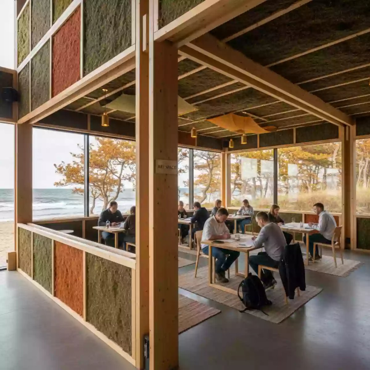 Аренда Минеральная вата ТЕХНОНИКОЛЬ ТехноБлок 1200х600х100 мм 288 м² в пляжном комплексе VinoGrad — ART SPACE