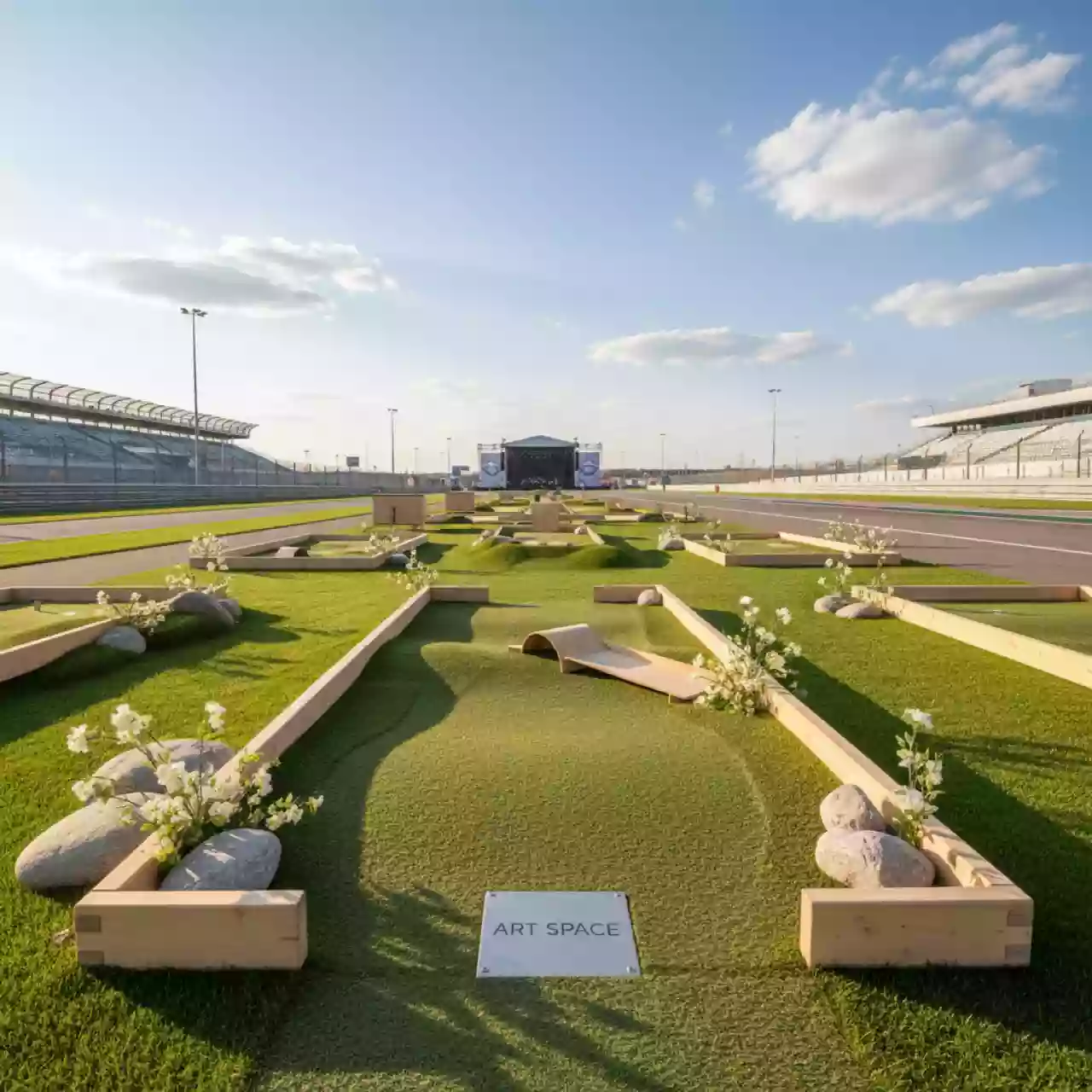 Аренда Мини гольф на Сочи Автодроме — ART SPACE