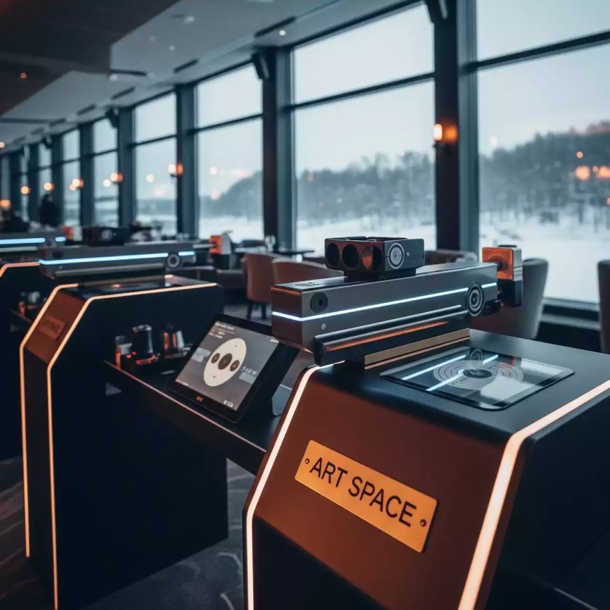 Аренда Мишени 3D в ресторане «Voda» — ART SPACE