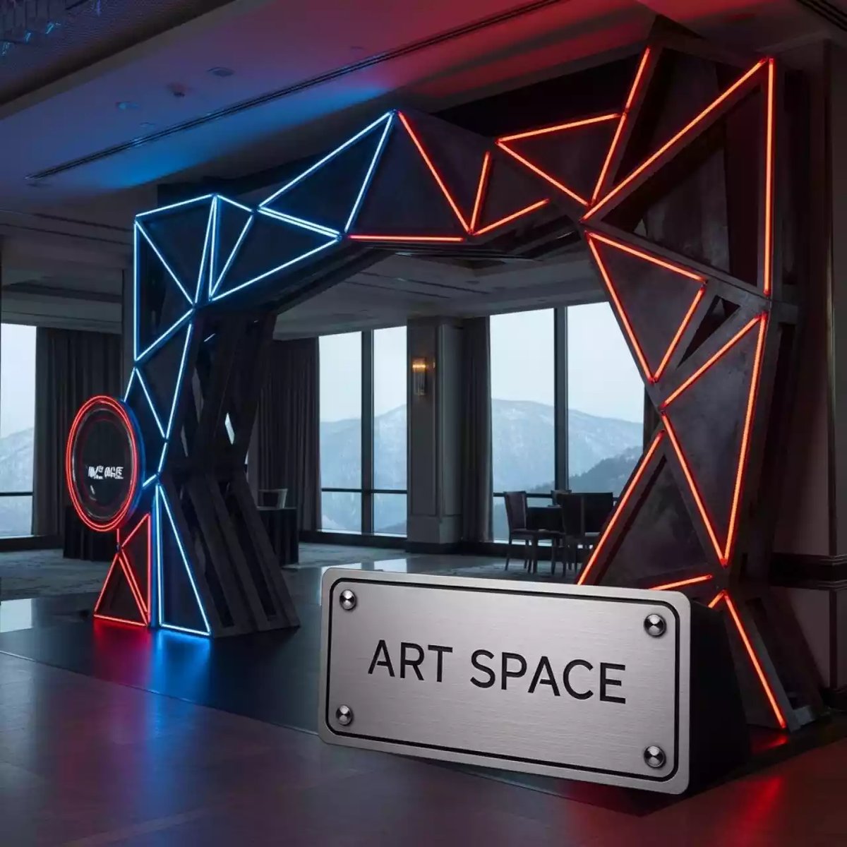 Аренда Модели 3D декора для мероприятий в Поляна 1389 Отель и Спа — ART SPACE