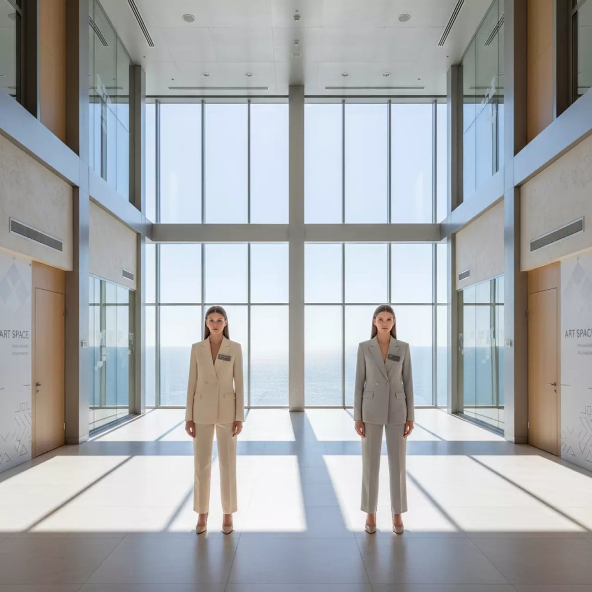 Аренда Модели близнецы в конгресс-холле отеля Жемчужина — ART SPACE