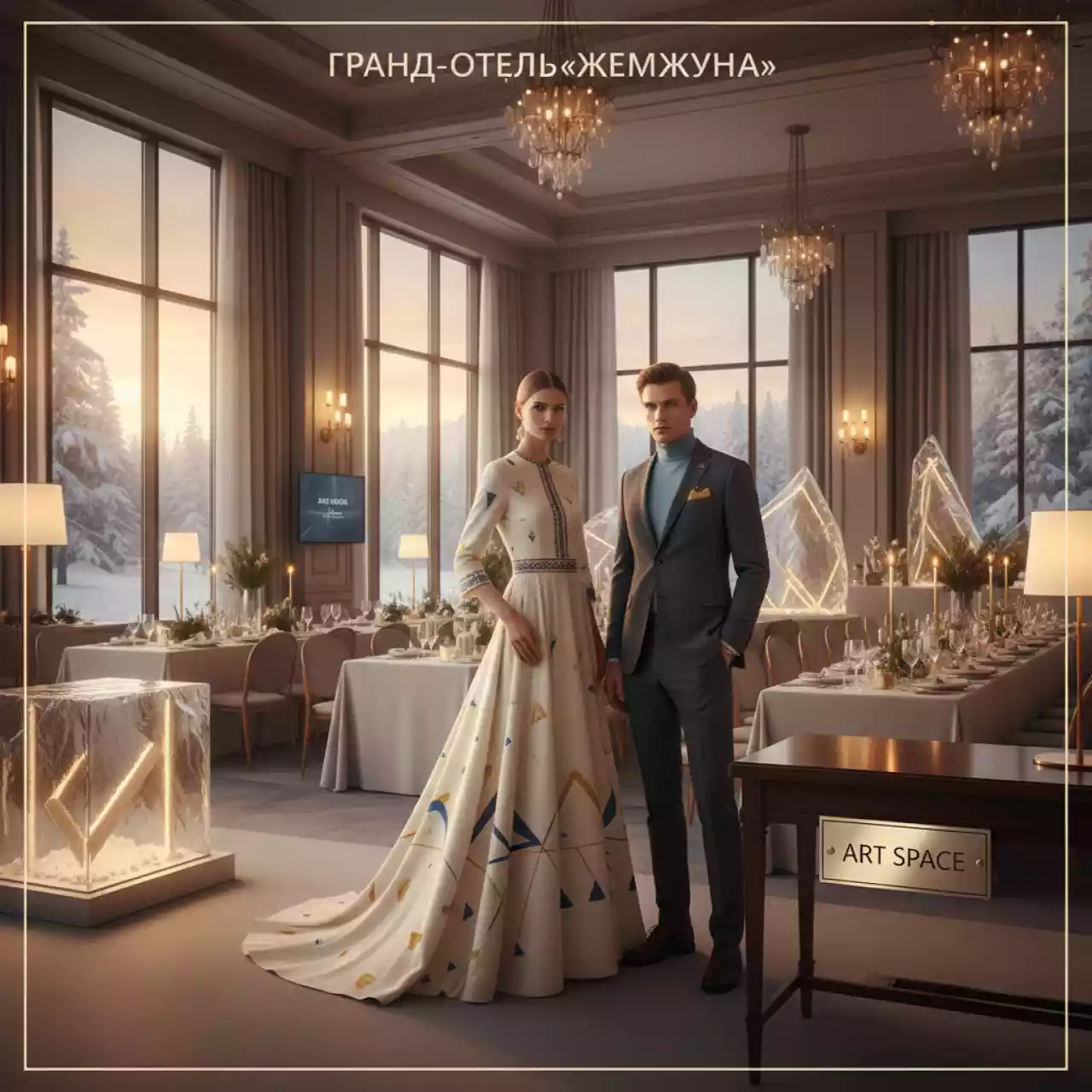 Аренда Модели для презентаций в гранд-отеле «Жемчужина» — ART SPACE