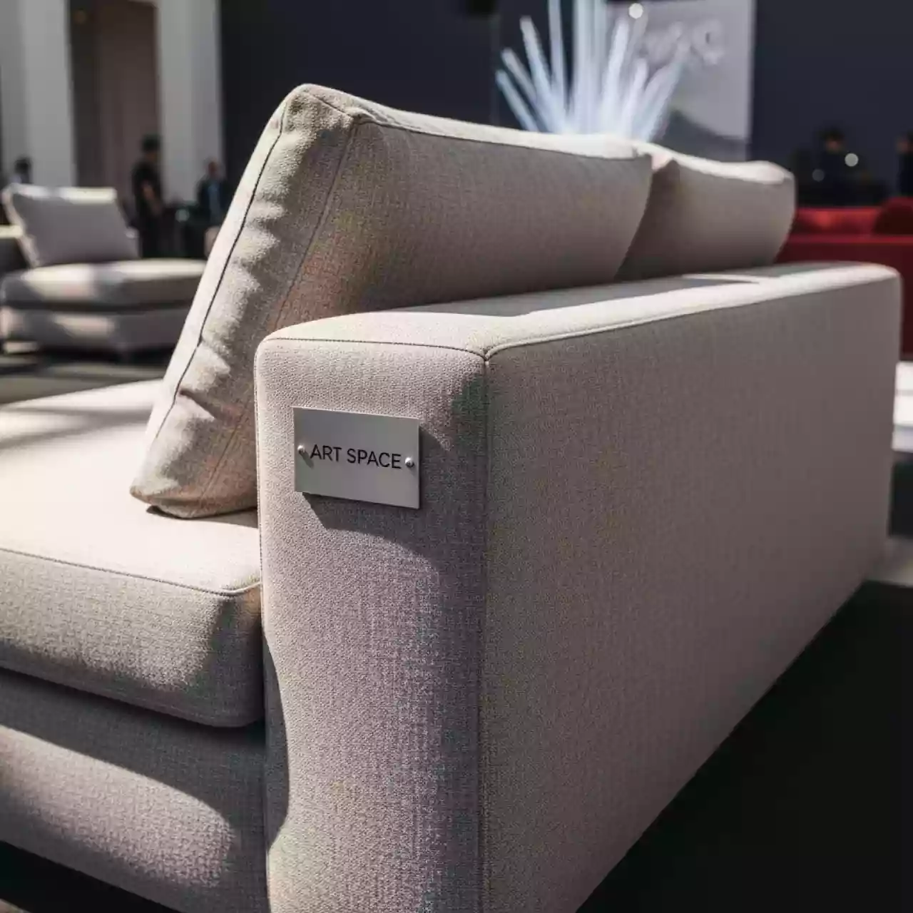 Аренда Модуль 9.Zero правый с подушками в ледовом дворце «Роза Хутор» — ART SPACE