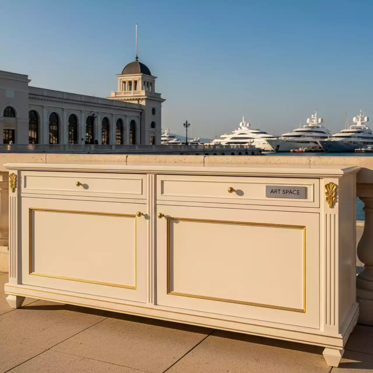 Аренда Модуль двойной хранения игрушек НЕГА на территории Морпорта Сочи — ART SPACE