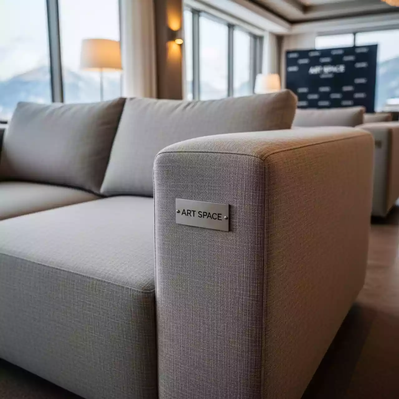 Аренда Модуль двухместный Caleo Ash правый в Rixos Krasnaya Polyana — ART SPACE