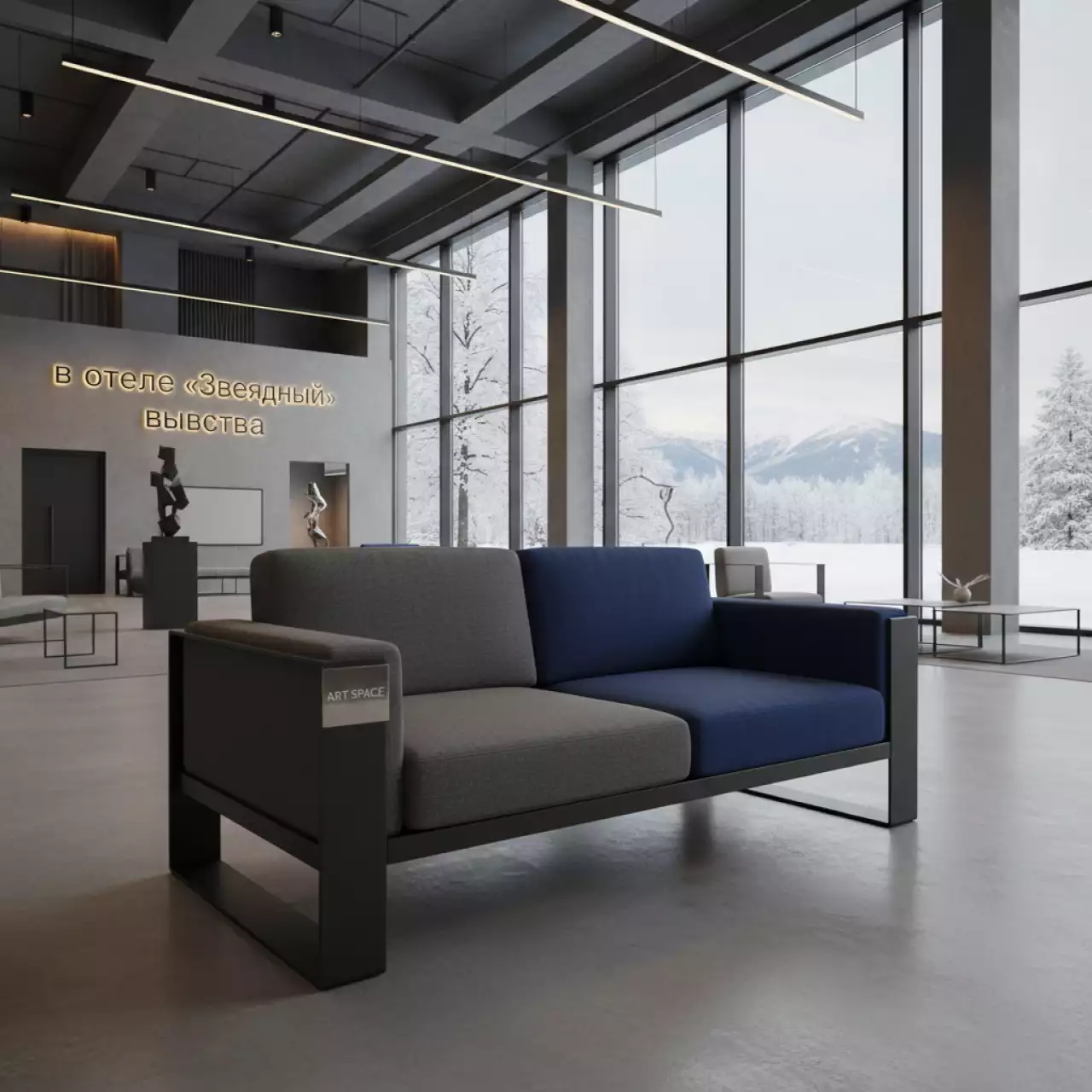 Аренда Модуль двухместный левый Zip в отеле «Звездный» — ART SPACE