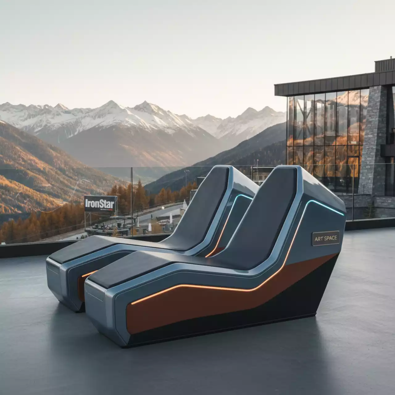 Аренда Модуль двухместный Zip правый в Поляна 1389 Отель и Спа — ART SPACE