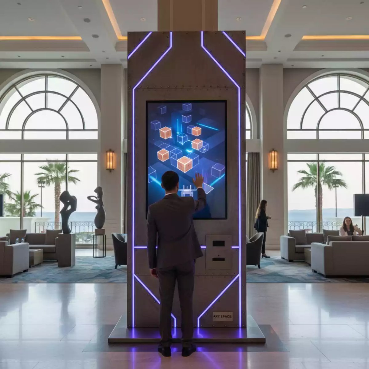 Аренда Модуль интерактивный Игра Sokoban с жестами в отеле Hyatt Regency Sochi — ART SPACE