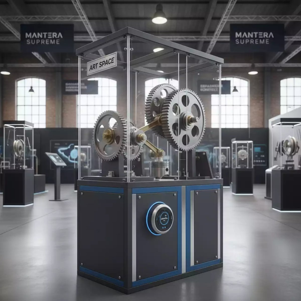 Аренда Модуль интерактивный учебный кривошипно шатунный механизм в Mantera Supreme — ART SPACE