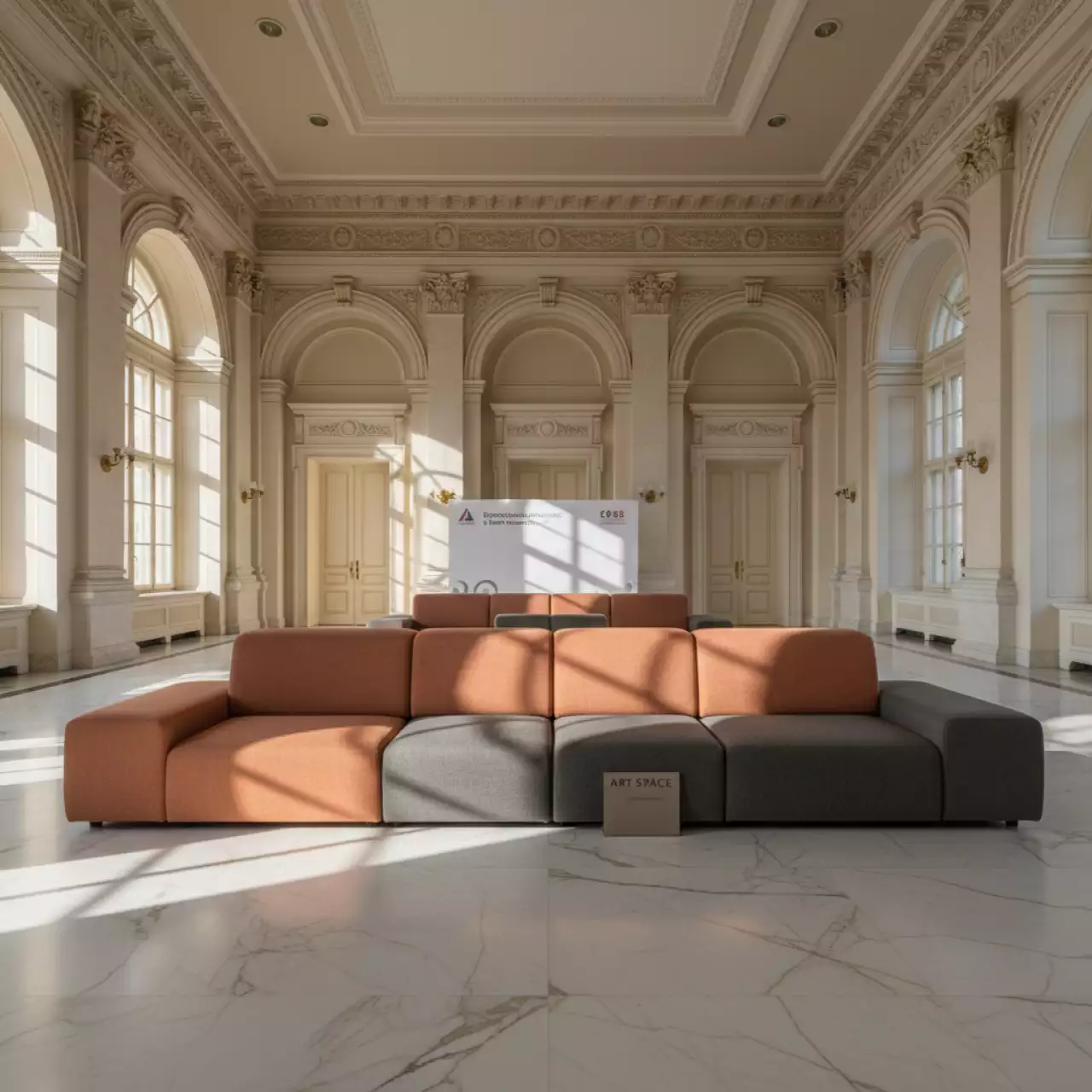 Аренда Модульный диван SEN 106 STND в Зимнем театре — ART SPACE