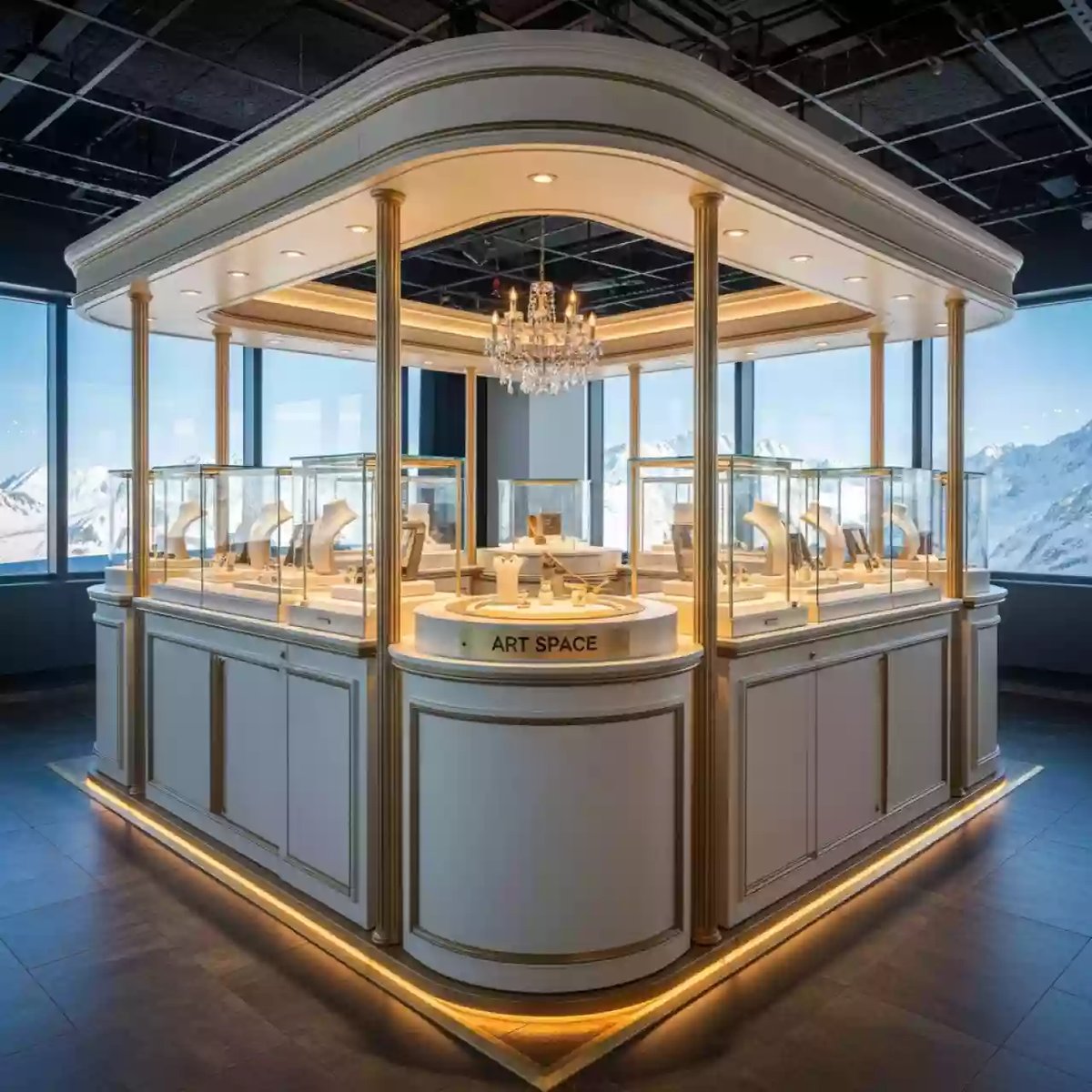 Аренда Модуль островной для Michal Negrin Rosa Peak (2320м) — ART SPACE