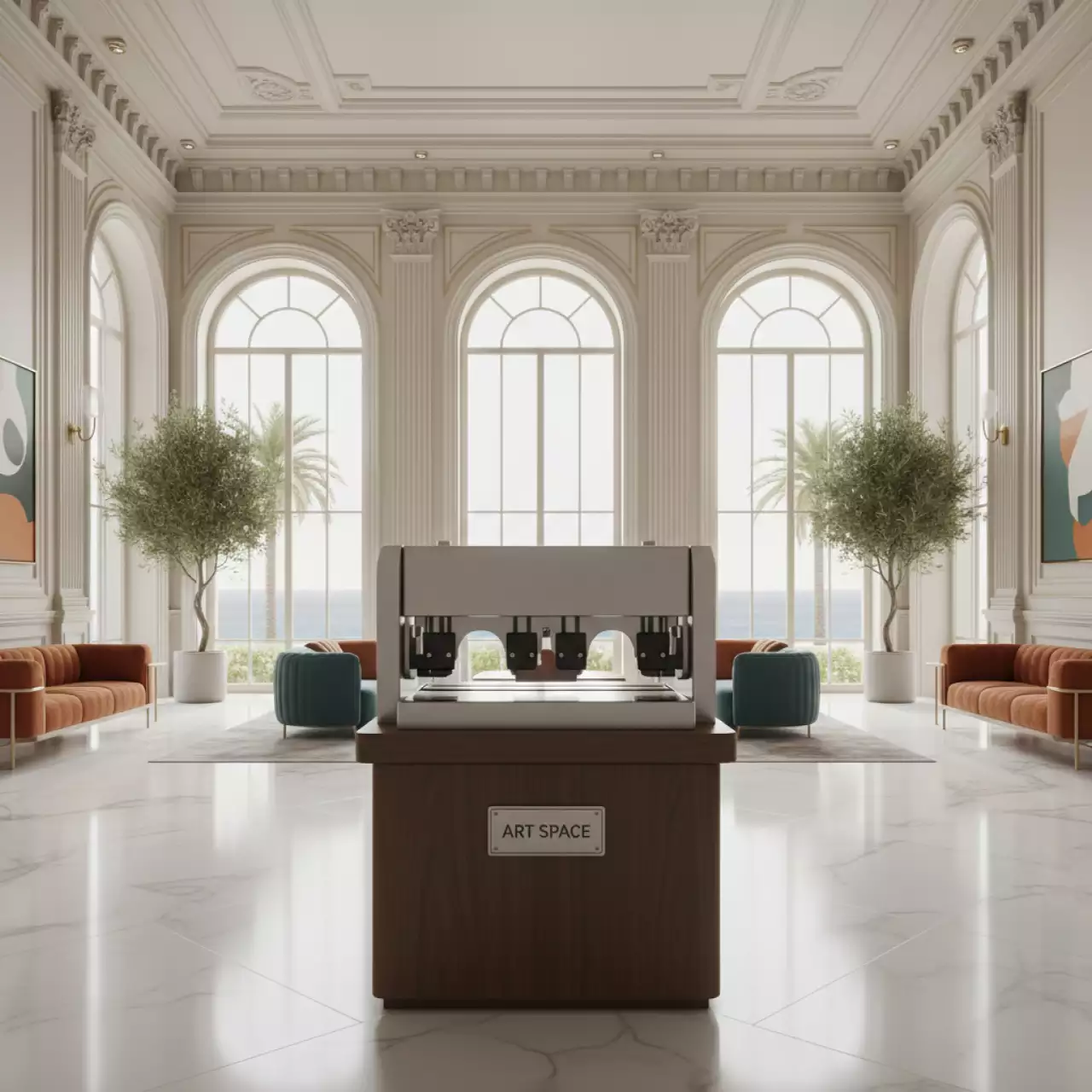 Аренда Модуль перфорационный универсальный Renz Punch 500 на Имеретинской набережной — ART SPACE