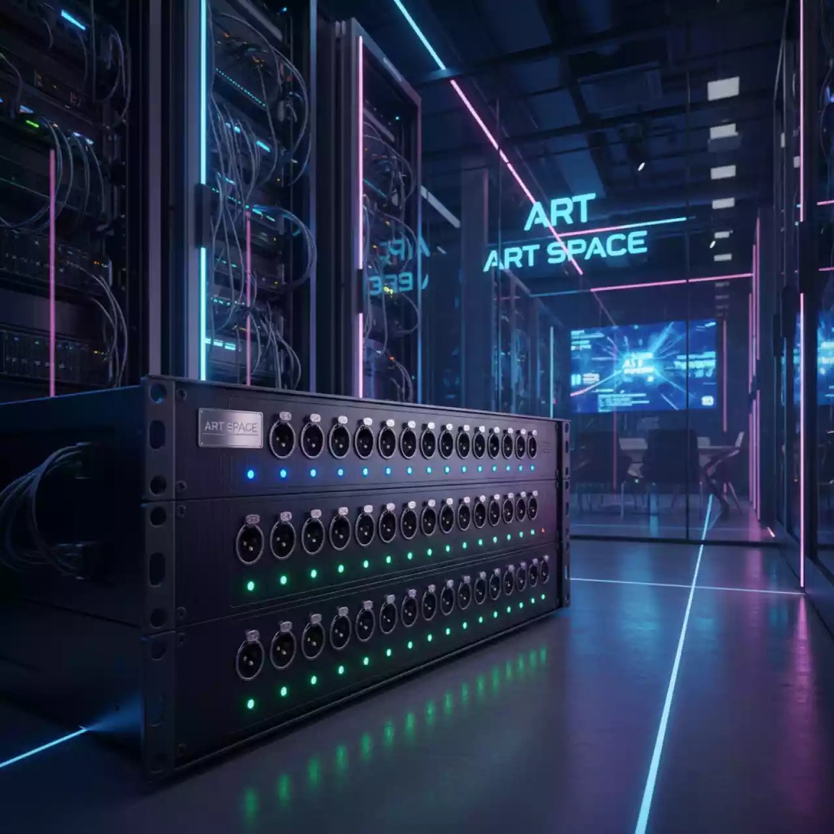 Аренда Модуль расширения Allen & Heath dLive CDM48 в МФК «Горный» — ART SPACE