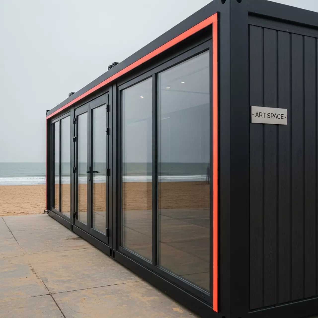 Аренда Модуль раздевалка 4х5 м на пляже «Мандарин» — ART SPACE