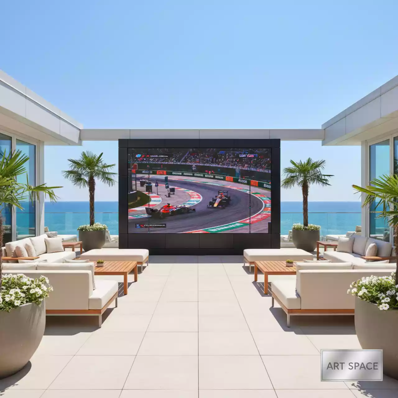 Аренда Модуль светодиодный уличный спецэлемент MG15 3,91 в ресторане «D.O.M» — ART SPACE