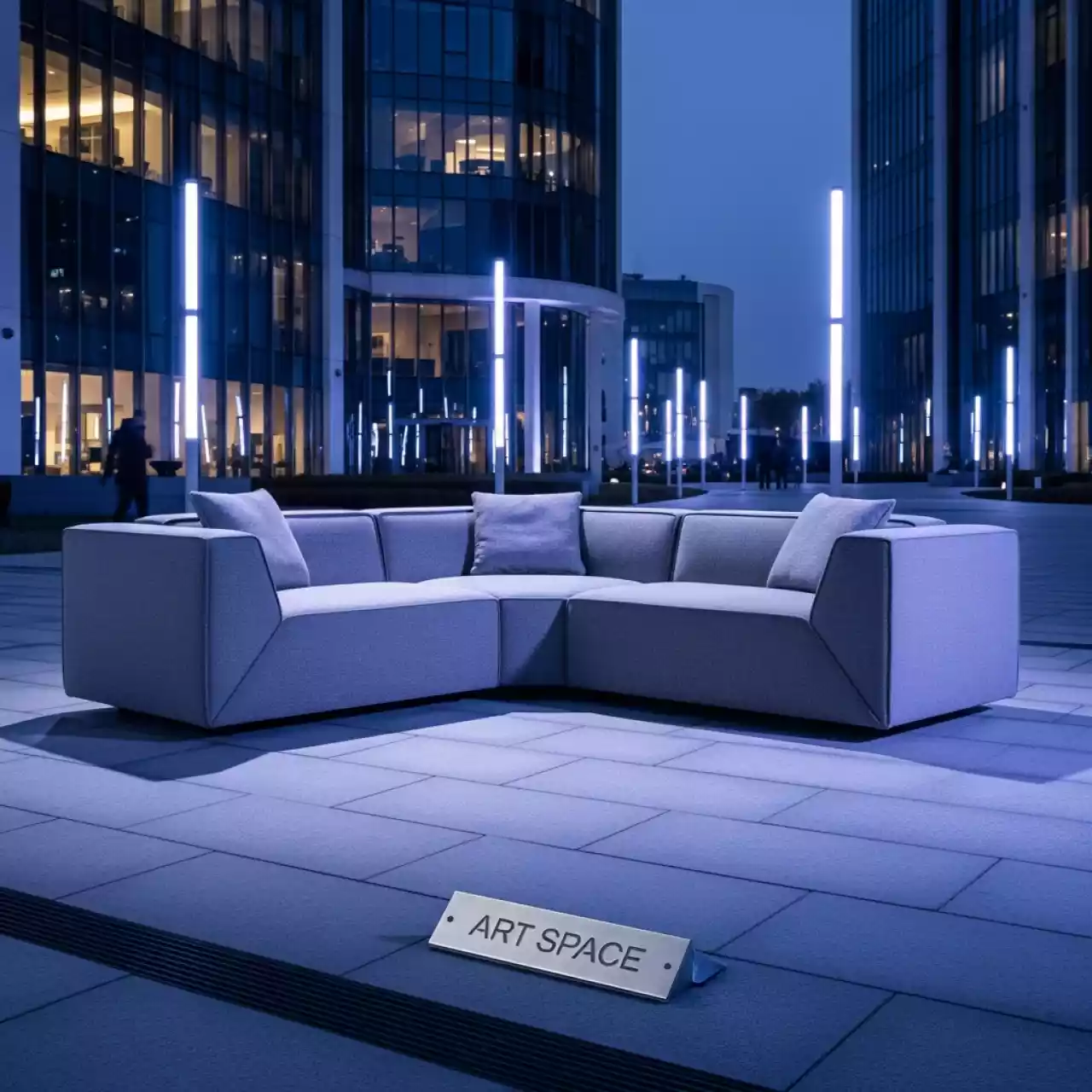 Аренда Модуль угловой Caleo Ash в Университете «Сириус» — ART SPACE