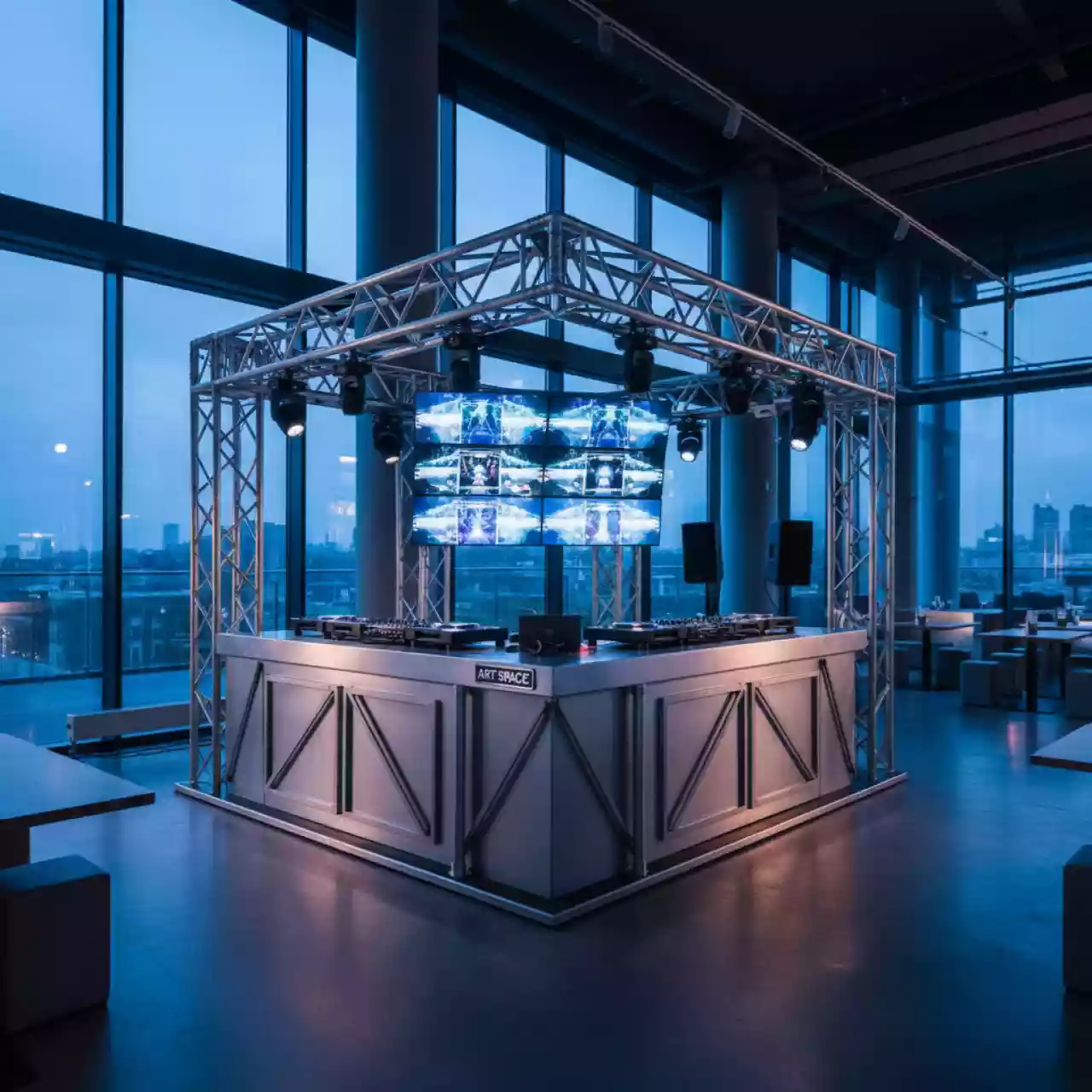 Аренда Модуль угловой для пульта управления Igloo в ресторане «Voda» — ART SPACE