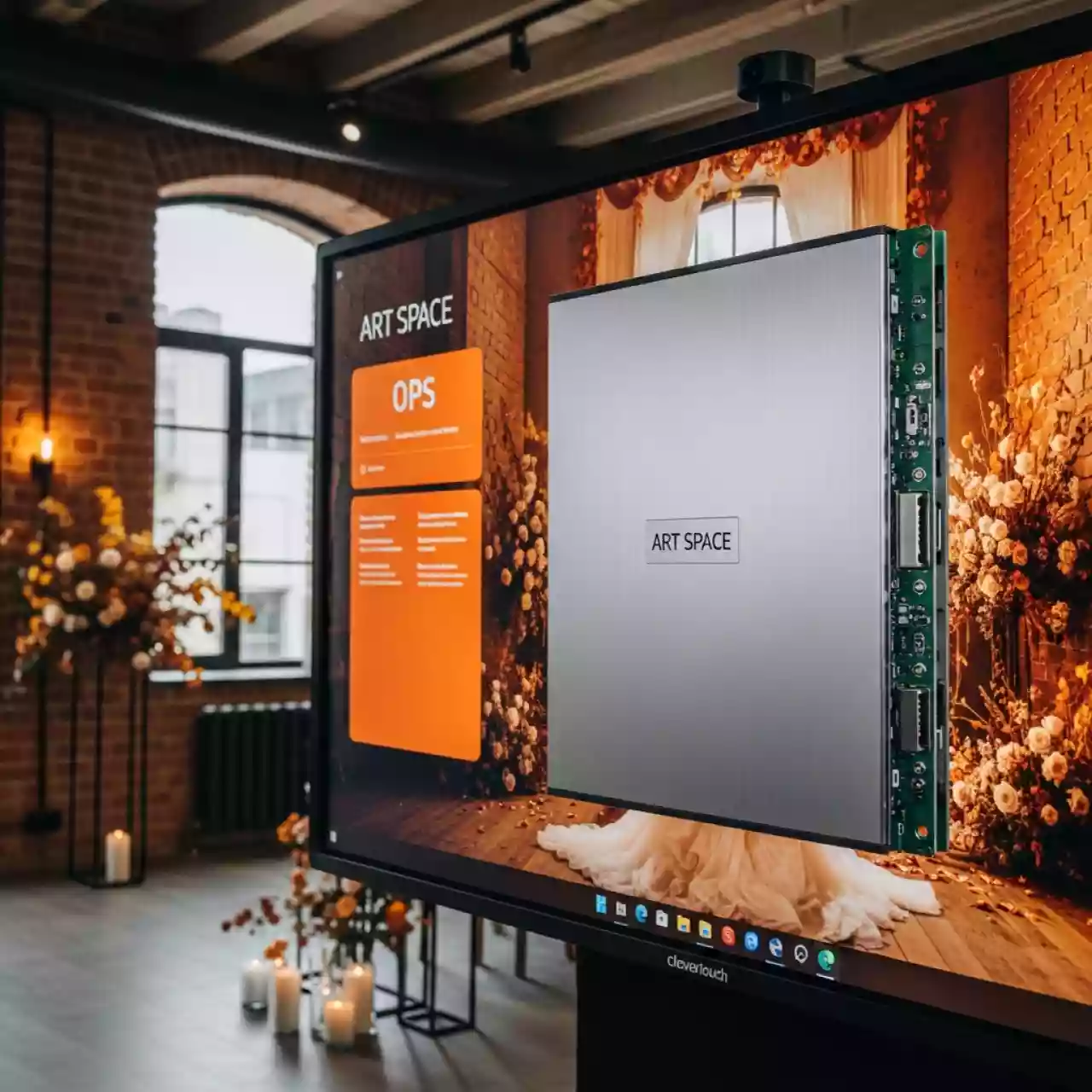 Аренда Модуль Windows 10 Pro i7 для Clevertouch LUX dual slot в санатории «Металлург» — ART SPACE