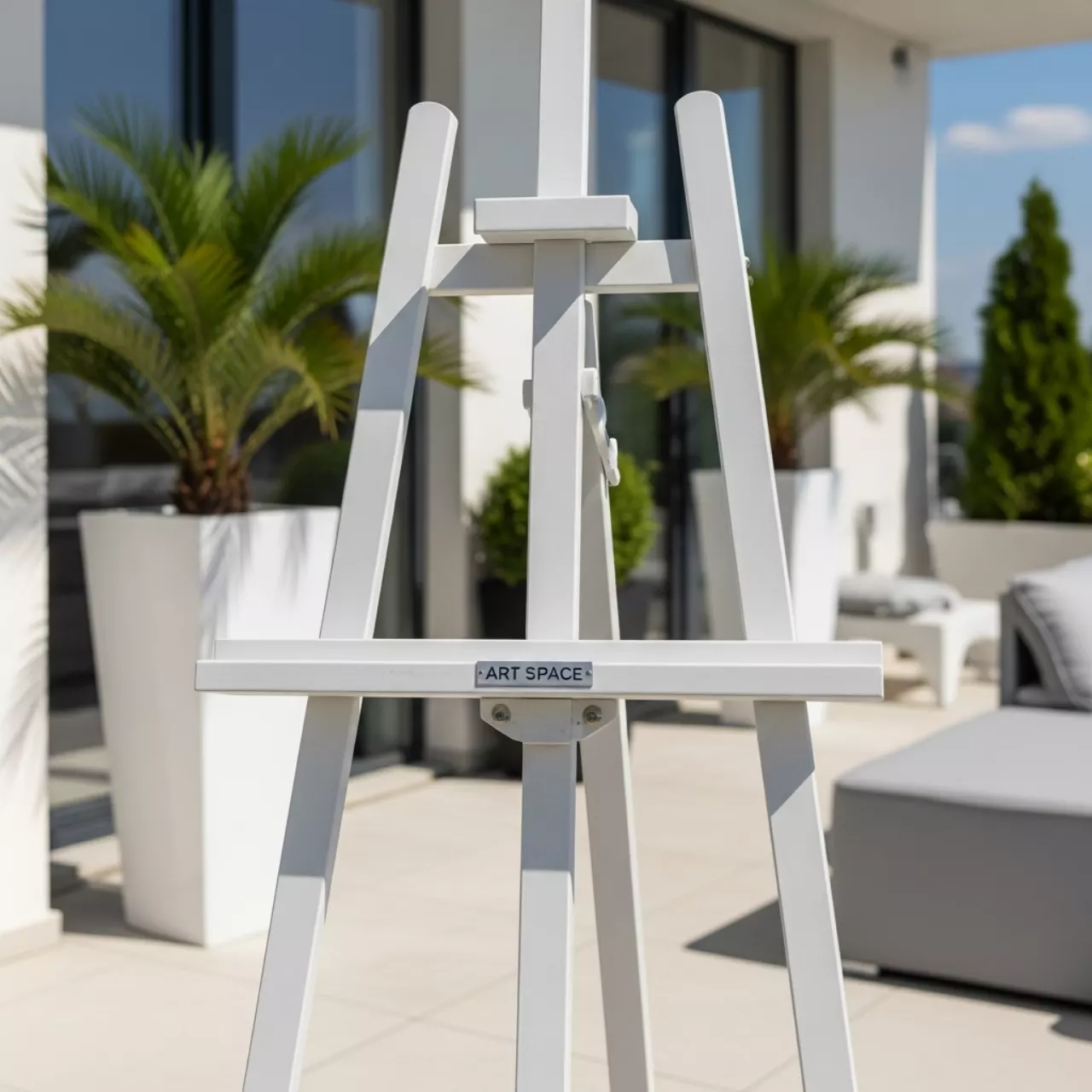 Аренда Мольберт Picasso белый на вилле «Анна» — ART SPACE