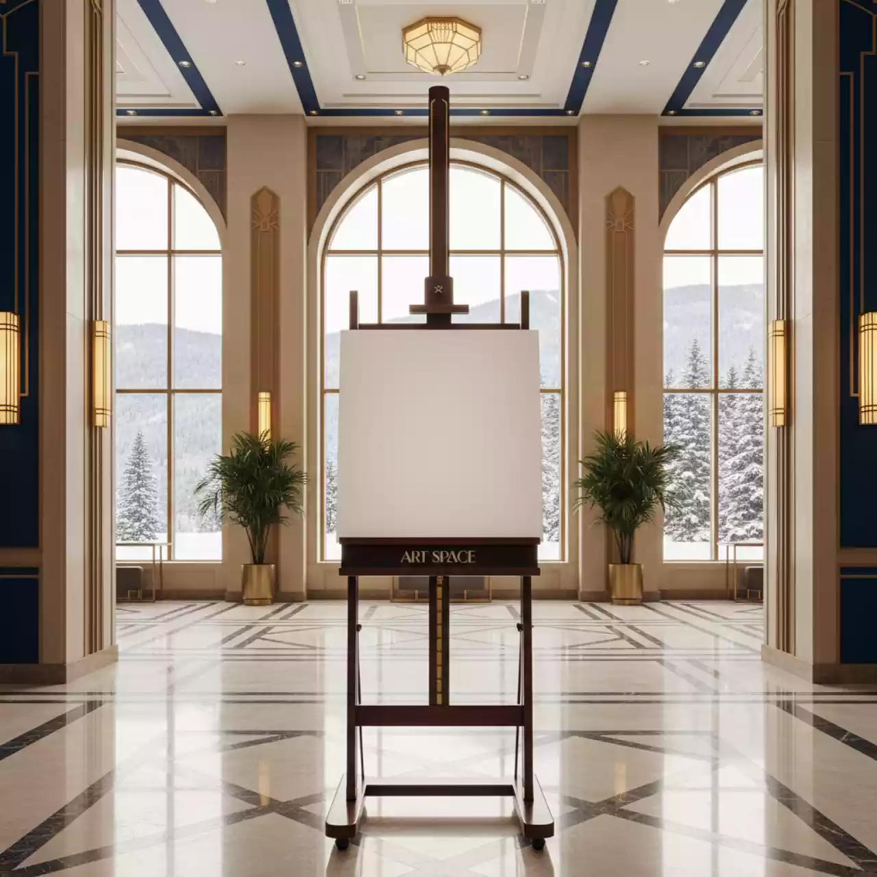 Аренда Мольберт студийный для крупных полотен в Sport Inn Hotel & Wellness — ART SPACE