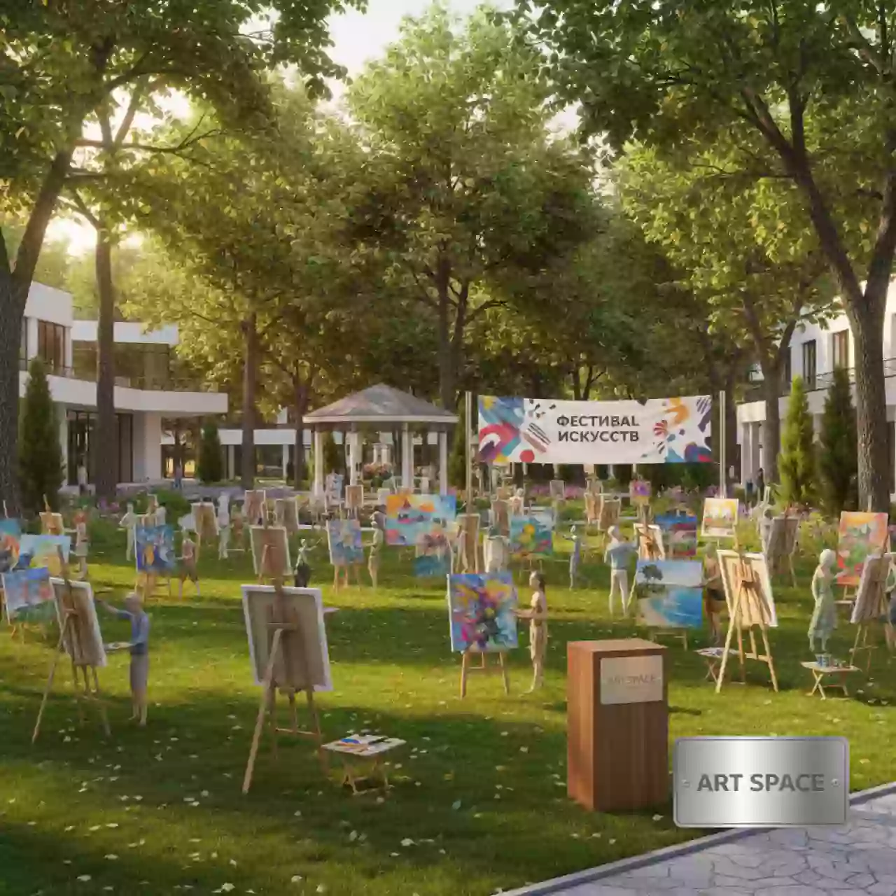 Аренда Мольберты в санатории «Сочи» — ART SPACE