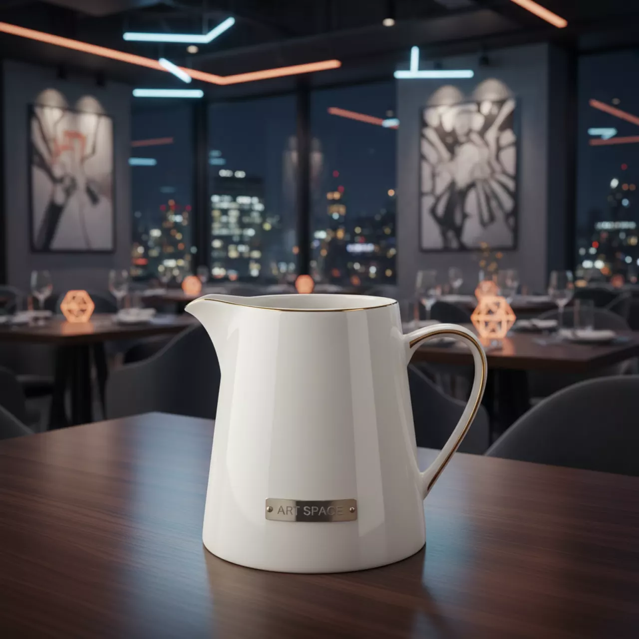 Аренда Молочник Джорджия Gold белый 150 мл в ресторане «Магеллан» — ART SPACE