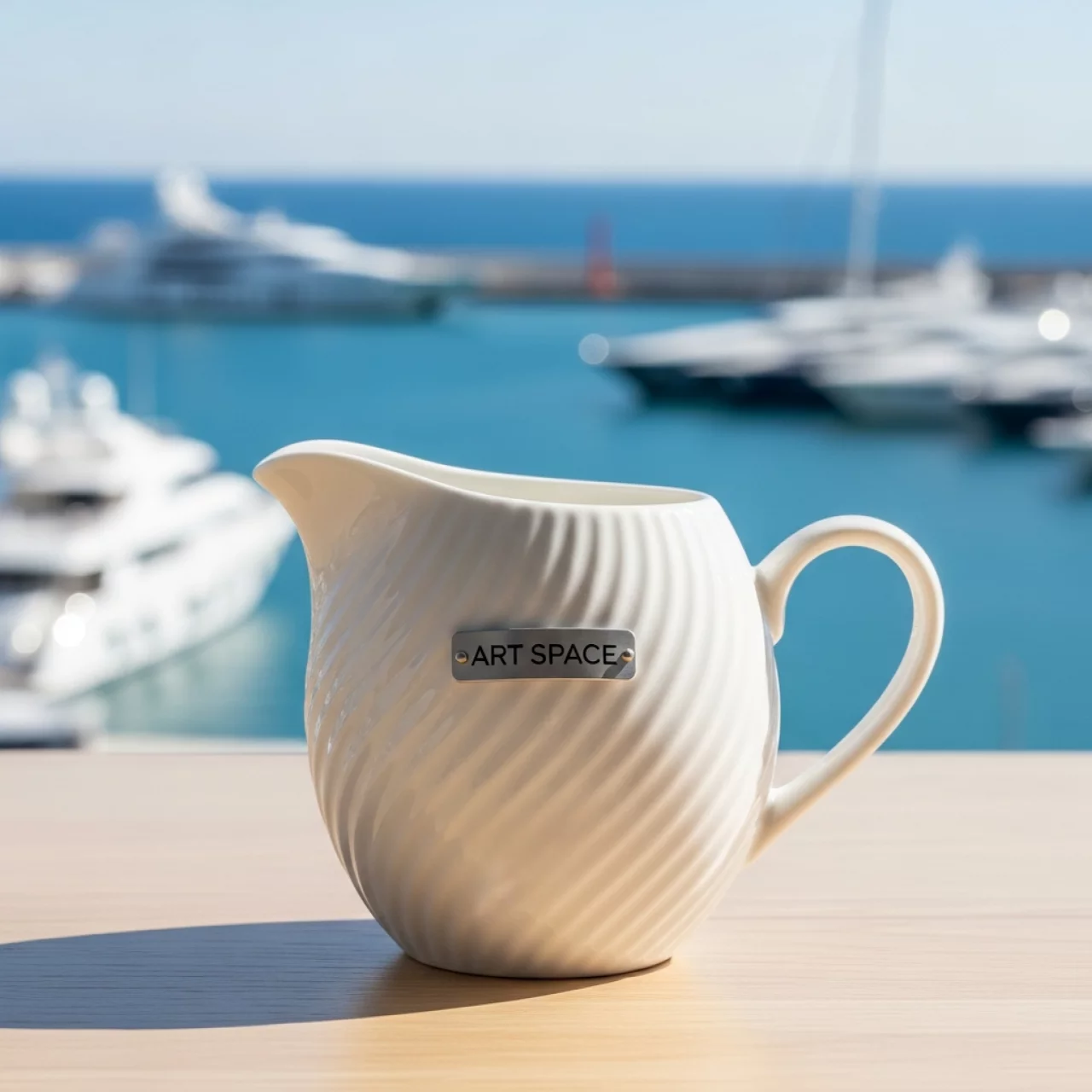 Аренда Молочники Steelite Spyro на территории Морпорта Сочи — ART SPACE