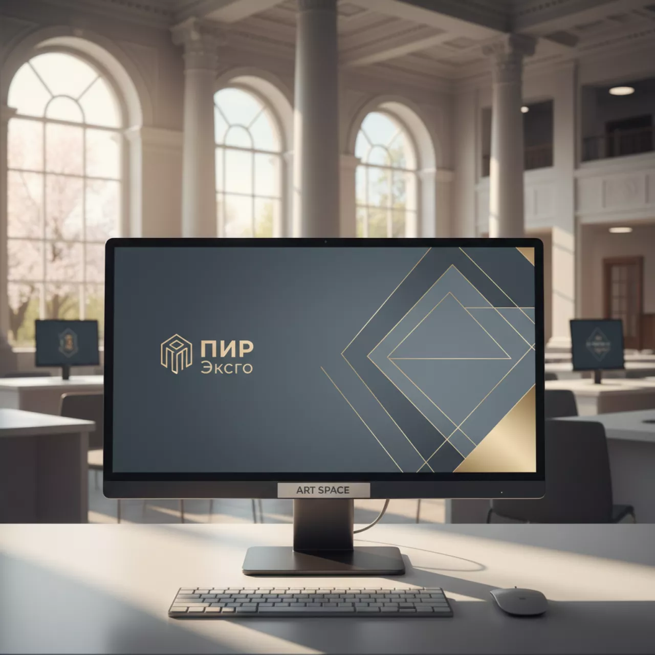 Аренда Монитор 18,5 AOC Value line E970SWN черный в Зимнем театре — ART SPACE