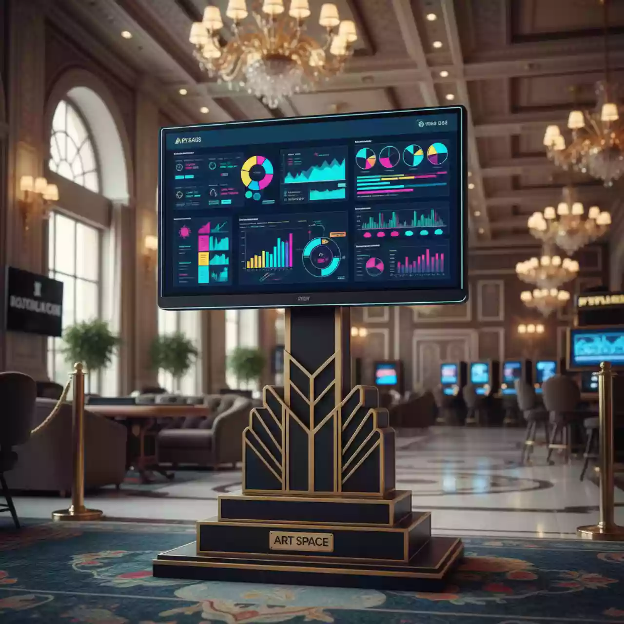 Аренда Монитор 42 дюйма 1920x1080 в казино «Сочи» — ART SPACE