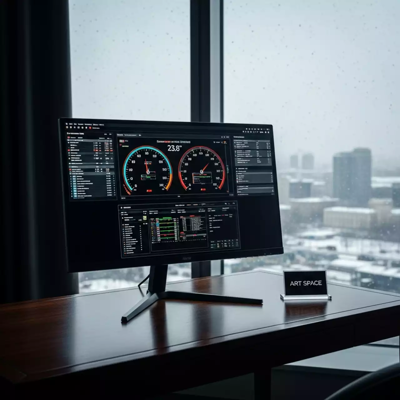 Аренда Монитор AOC Value line I2480SX черный 23,8 в Mövenpick Hotel — ART SPACE