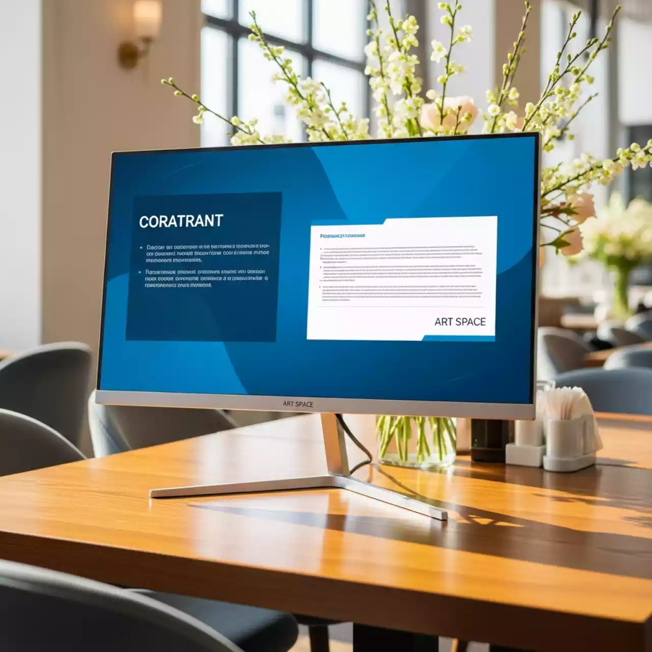 Аренда Монитор Classic Solution VA2711SVF 27 в ресторане «Магадан» — ART SPACE