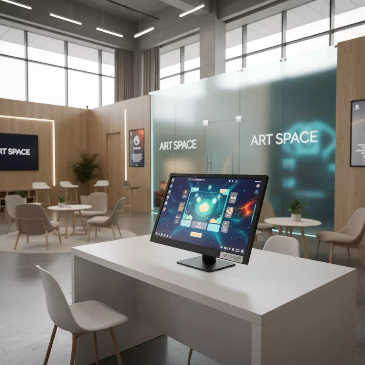 Аренда Монитор сенсорный 19 дюймов Iiyama T1931SAW B1 A в Гранд Отель Сочи — ART SPACE