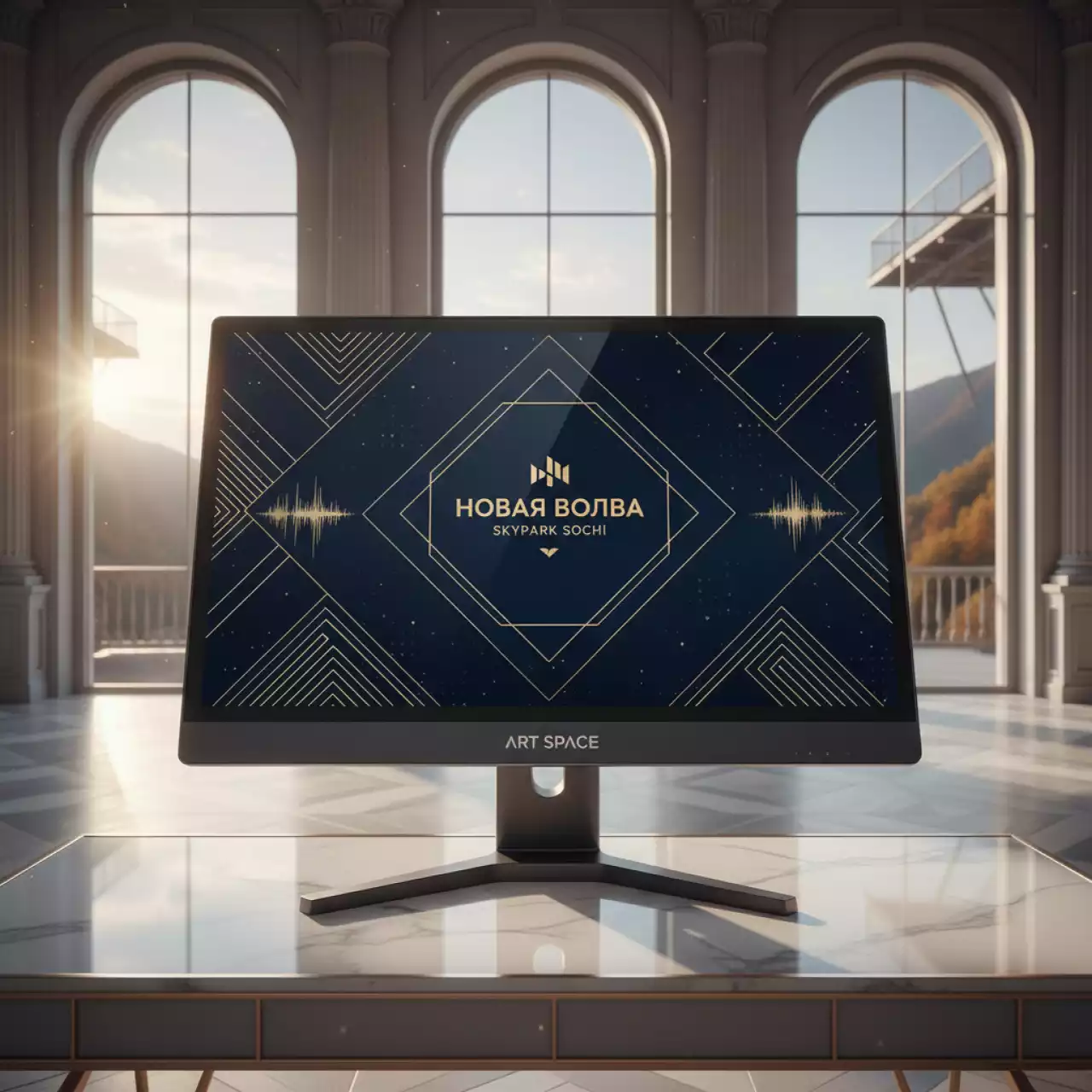 Аренда Монитор сенсорный настольный 19 дюймов Iiyama T1932MSC W2AG в Skypark Sochi — ART SPACE