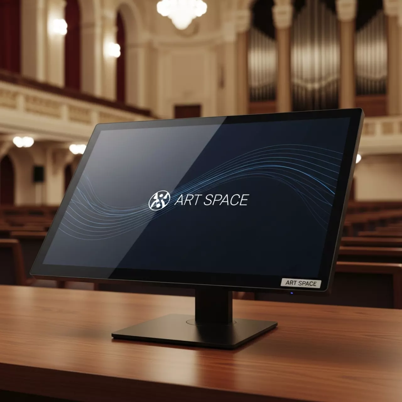 Аренда Монитор сенсорный настольный 24 дюйма Iiyama T2454MSC B1AG в Зале органной и камерной музыки — ART SPACE