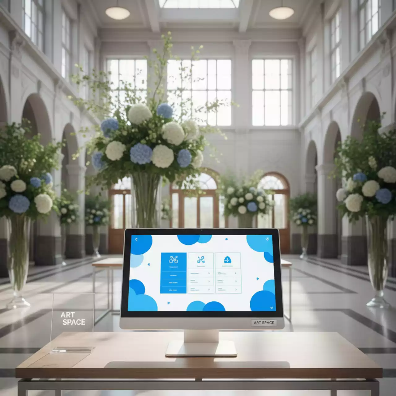 Аренда Монитор сенсорный настольный Iiyama T1932MSC W5AG в санатории «Металлург» — ART SPACE