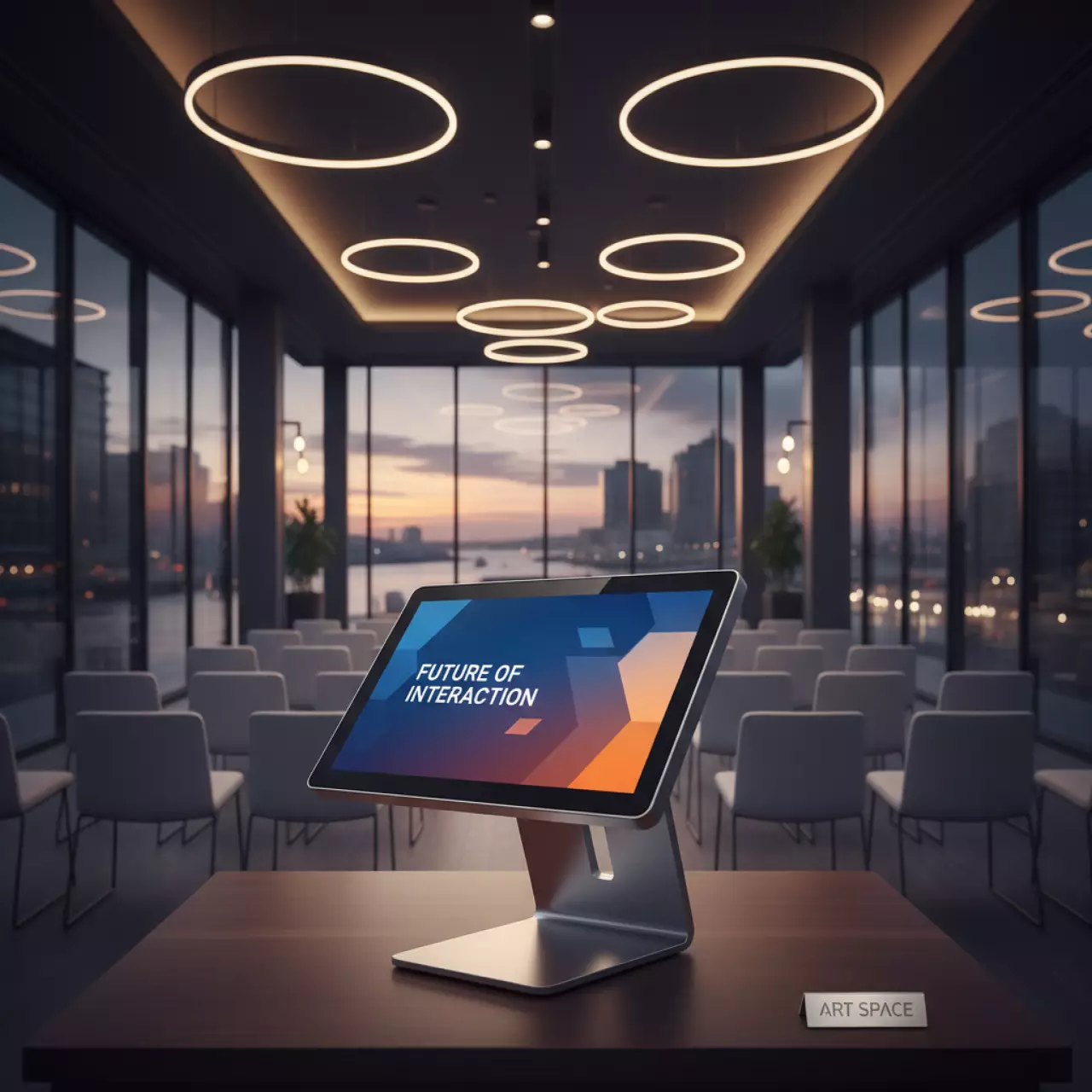 Аренда Монитор сенсорный настольный Samsung QB13R T 13 ” в ресторане «Магеллан» — ART SPACE