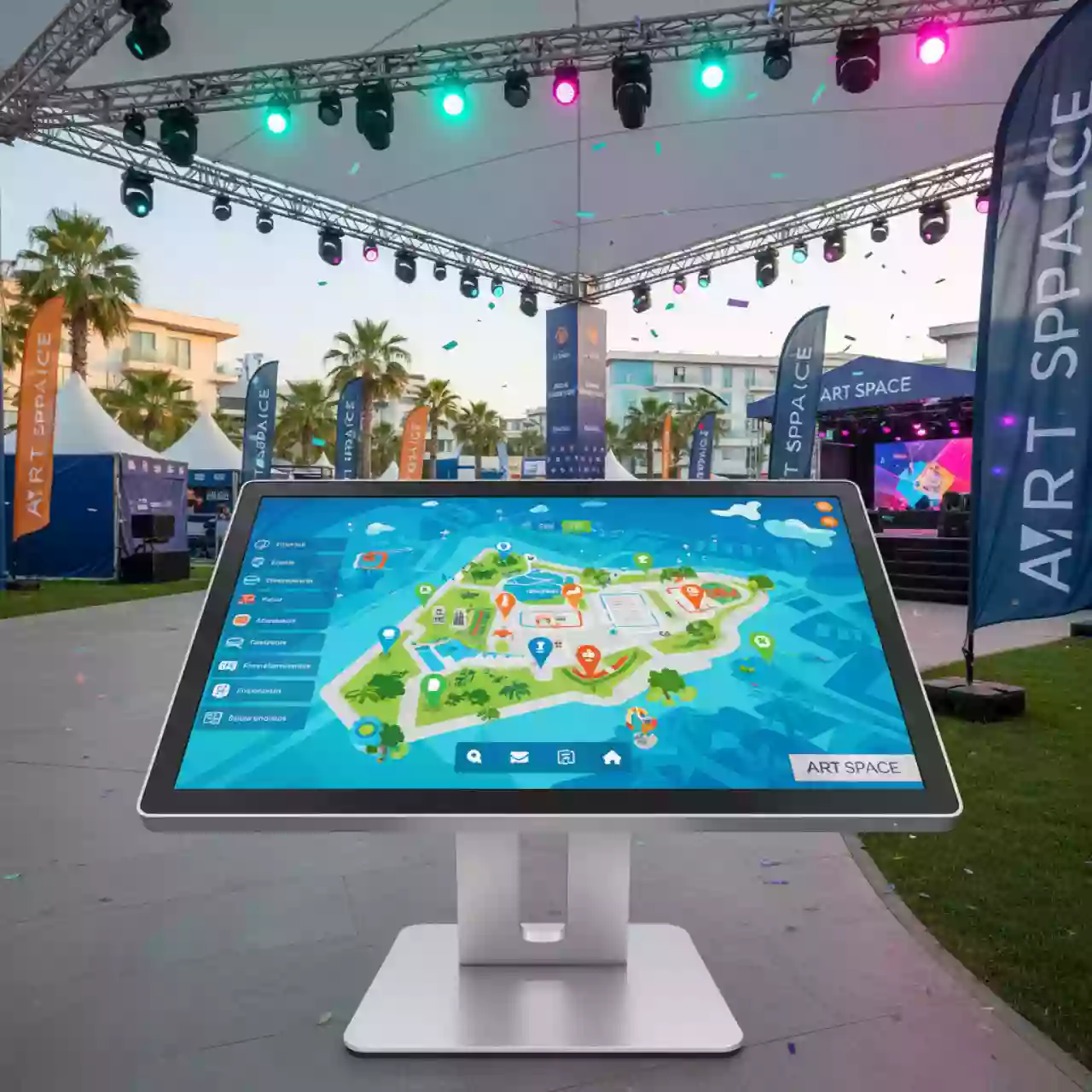 Аренда Монитор сенсорный широкоформатный Iiyama T2234MSC B3X 22” интерактивный в Сочи Парк Отеле — ART SPACE