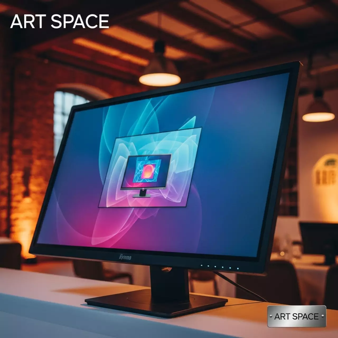 Аренда Монитор сенсорный широкоформатный Iiyama T2452MTS B5 24” интерактивный в санатории «Металлург» — ART SPACE