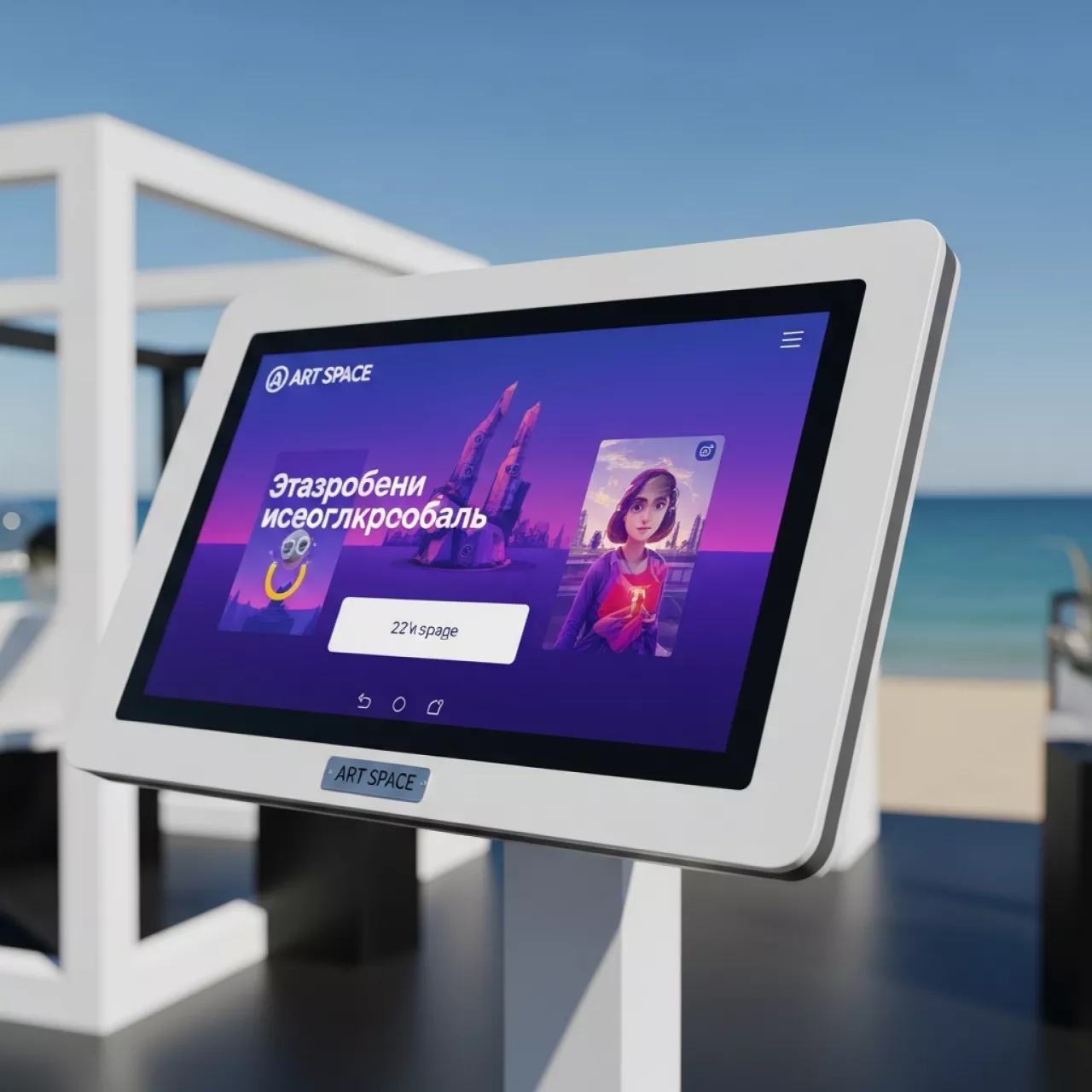 Аренда Монитор сенсорный встраиваемый 22” Iiyama TF2234MC B5X на пляже «Мандарин» — ART SPACE