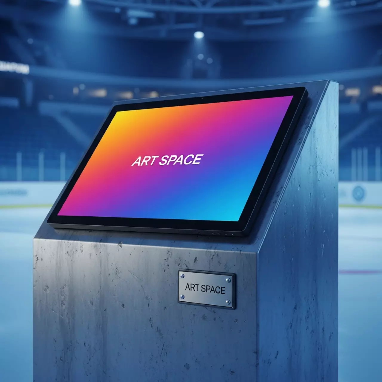 Аренда Монитор сенсорный встраиваемый 27” Iiyama TF2738MSC B1 в ледовой арене «Шайба» — ART SPACE