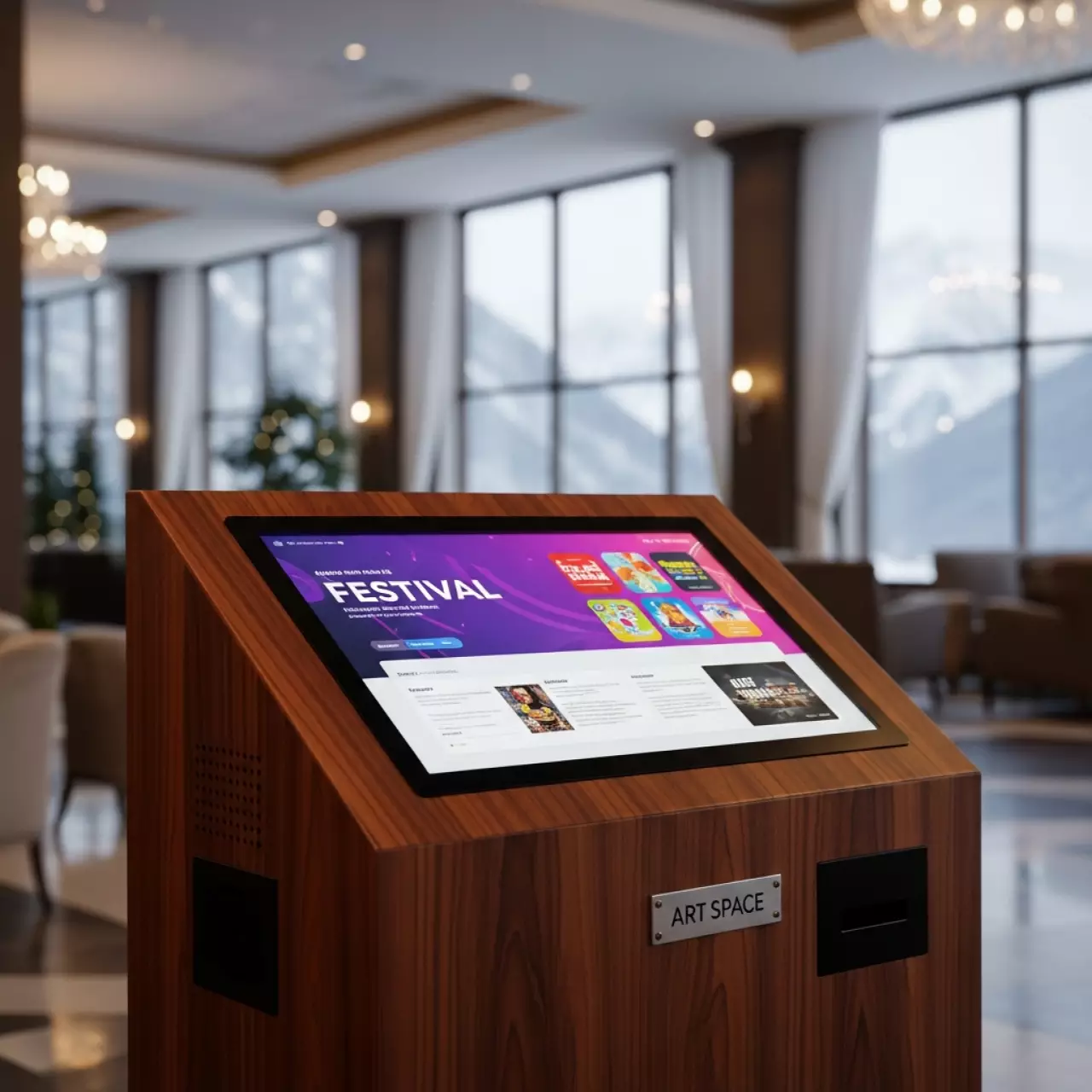 Аренда Монитор сенсорный встраиваемый антивандальный Open Frame TG серия в Golden Tulip Rosa Khutor — ART SPACE