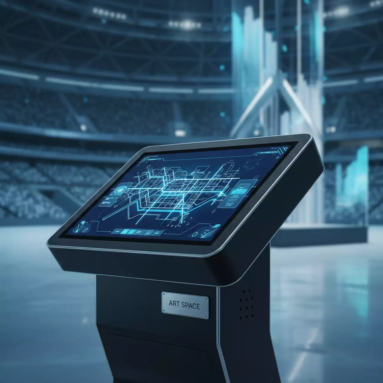 Аренда Монитор сенсорный встраиваемый AnTouch ANT 1701Ri 17 на арене «Фишт» — ART SPACE