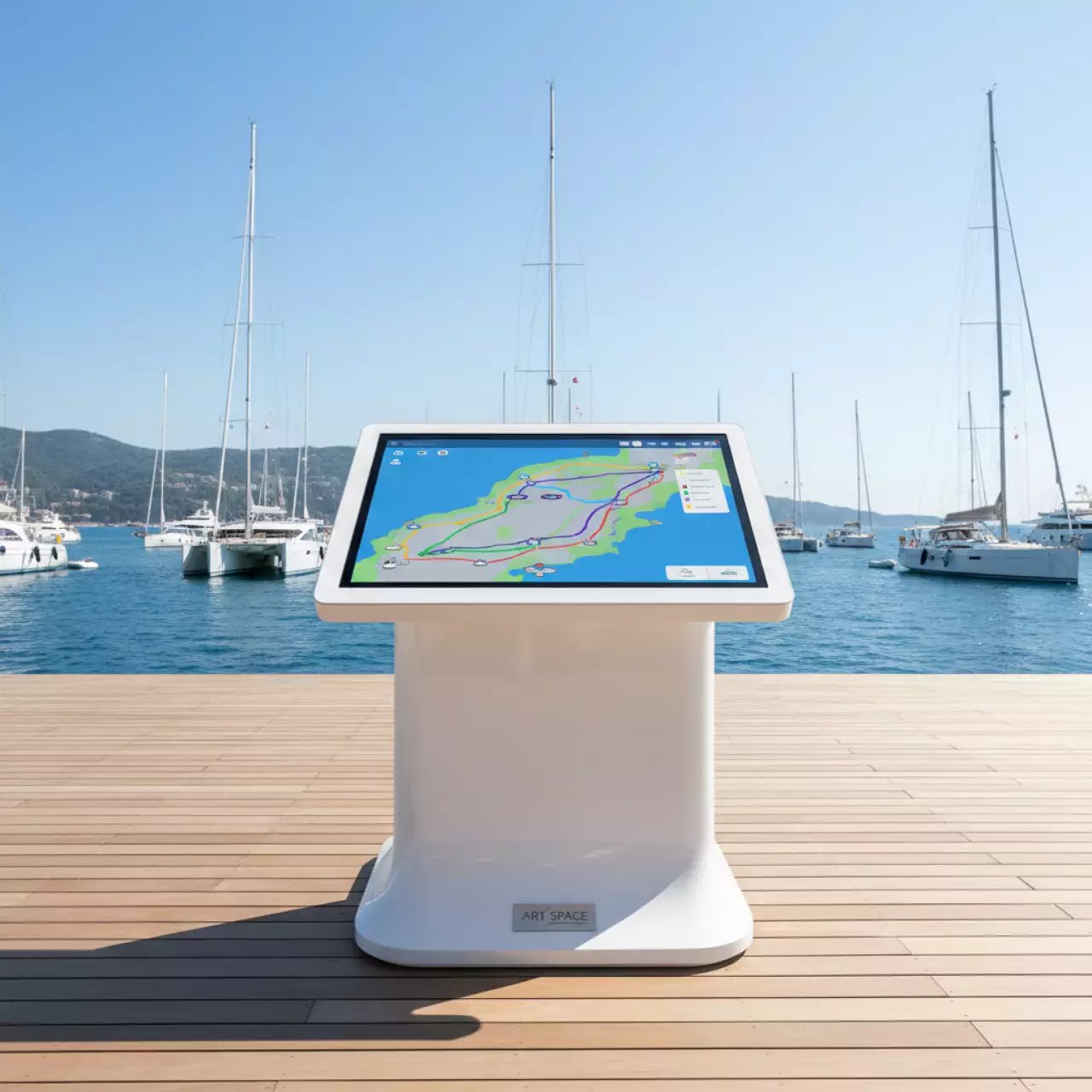 Аренда Монитор сенсорный встраиваемый со встроенным ПК AnTouch ANT 320PTK3 RK3588 32" на парусной регате (Сочи) — ART SPACE